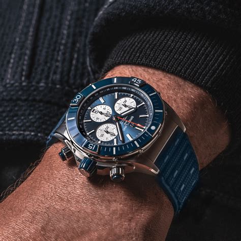 breitling watches blue